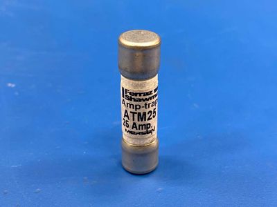 Mersen ATM25 Ferraz Shawmut Amp-Trap , 25A, 600V AC/DC, Fuse (Black)