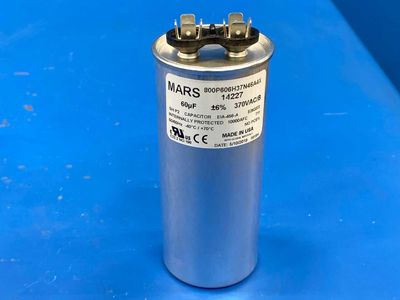 Mars 14227 Motor Run Capacitor , (60MDF-370VAC)