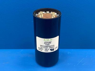 Mars 11066 Motor Start Capacitor , 145-175MFD, 330VAC