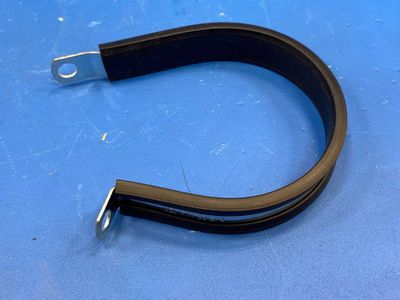 Crest Fasteners Cushion Clamps 2-1/4 Rubber Insulated Cable (2 1/4") Stainless Steel