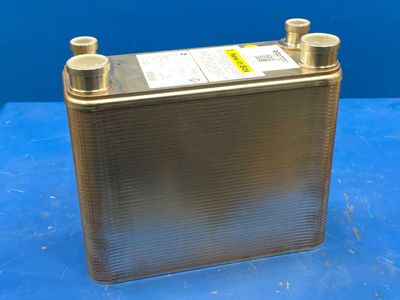 Onda S.p.A. S12 H-96 Brazed Plate Heat Exchanger 0.88/0.90gal (Approximately 6.8 tons) 653 PSI All Refrigerants