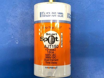 Mersen AJT150 150 Amp Ferraz Shawmut / Smart Spot Fuse 600VAC/500VDC