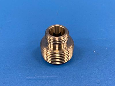ifm U40085 Plug, ADPT EO2 3/4 NPT 304 SS