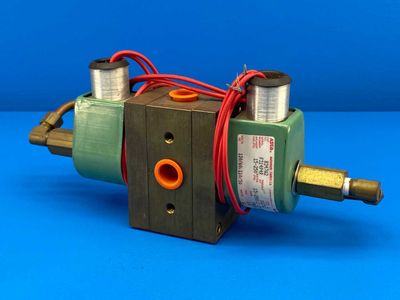 Asco 8347A2 3/8" Dual Solenoid 4-Way Valve