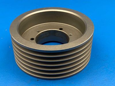 Maurey 63V650SK (3V 6.5 X 6 SK) (3V X 6 SK) 6-Groove 3V-Belt Sheave Pulley, " OD, SK Bushing