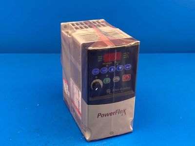 Allen-Bradley 22A-V1P5N104 PowerFlex 4 Variable Frequency Drive (VFD) , 0.25HP, 1.5A, 120V, Single-Phase AC Input