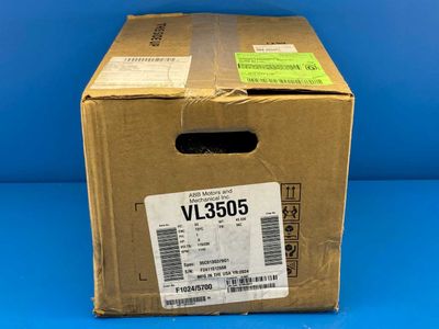 ABB VL3505 1/2 HP 115/230V 1145RPM 1PH 56C TEFC Baldor Electric Motor