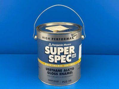Benjamin Moore P22 3B Super Spec , Acrylic Latex, Interior/Exterior, Low Sheen Finish, 1-Gallon