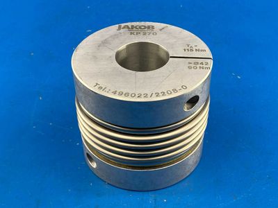 Jakob Antriebstechnik / GAM KP270 TA=11Nm, > Ø42, Torque=90Nm Precision Bellow Coupling