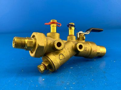 IMI Flow Design AC075L-050M-4.00GPM AC Auto Balancing Valve 3/4" S x 1/2" M Brass 400 WOG PN25 4.00 GPM