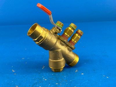 Nexus Valve, Inc. UM+075LS-050M-040-N 3/4"LS x 1/2"M 4GPM Automatic Flow Control Ball Valve UltraMatic 600WOG PN40
