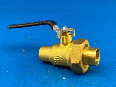 IMI Flow Design UBM0075S UBM Compact Shut-Off Ball Valve 3/4" S x 3/4" S Brass 400 WOG 600 PSIG @250F