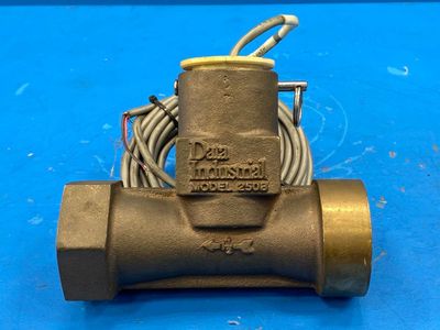 Badger Meter 250B 1-1/2" Metallic Tee Flow Sensor Data Industrial Impeller Series 250