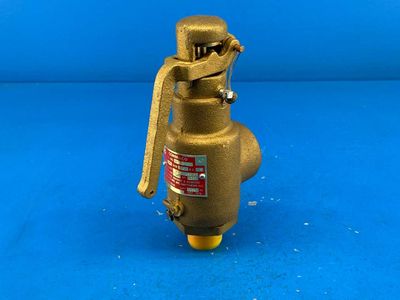 Conbraco 29-303-35 3/4" Size x 3/4" Seat Dia. Safety Relief Valve 150PSI Capacity 1223 LBS/HR