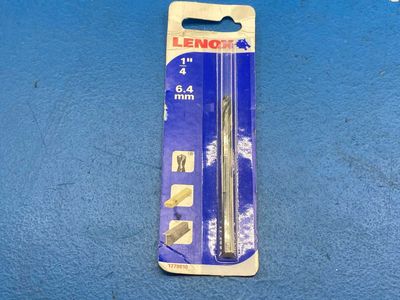 Lennox 1779810 1/4" Drill Bit, High-speed Steel, Suitable for Various Materials