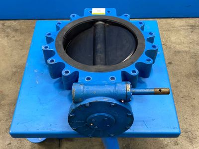Media Valve Company C10 / 1160-403-132 16" WCB 1500# CS-CS-OPE Butterfly with Manual Gear Operator | Unused Surplus