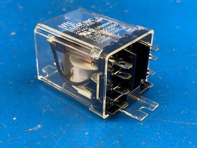 NTE R10-11A10-24F Relay, DPDT, 24 VAC coil, 10 A