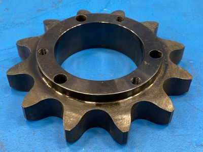 Martin Sprocket & Gear 120SF12 Bushing Bore Roller Chain - QD, 120 / 1-1/2 in, 12 Teeth, SF Bushing, Steel Material