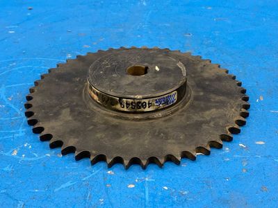 Martin Sprocket & Gear 40BS48 3/4 Bored to Size - 40 / 1/2 in, Bored to Size, 0.7500 in Bore, 48 Teeth, Steel Material