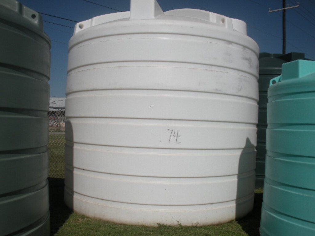 Enduraplas THV0800WH 8000 Gallon THV08000WH Flat Bottom Storage Tank