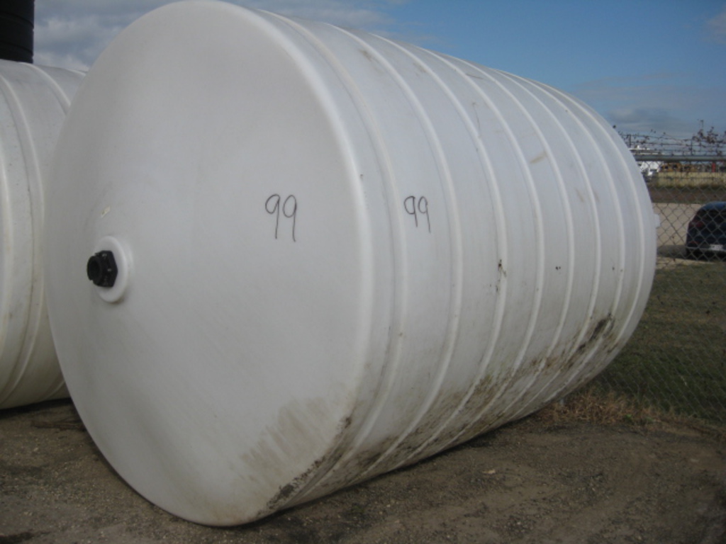 Enduraplas THC03000 3000 Gallon Cone Bottom Tank - Model -WH - No Stand - Industrial Liquid Storage