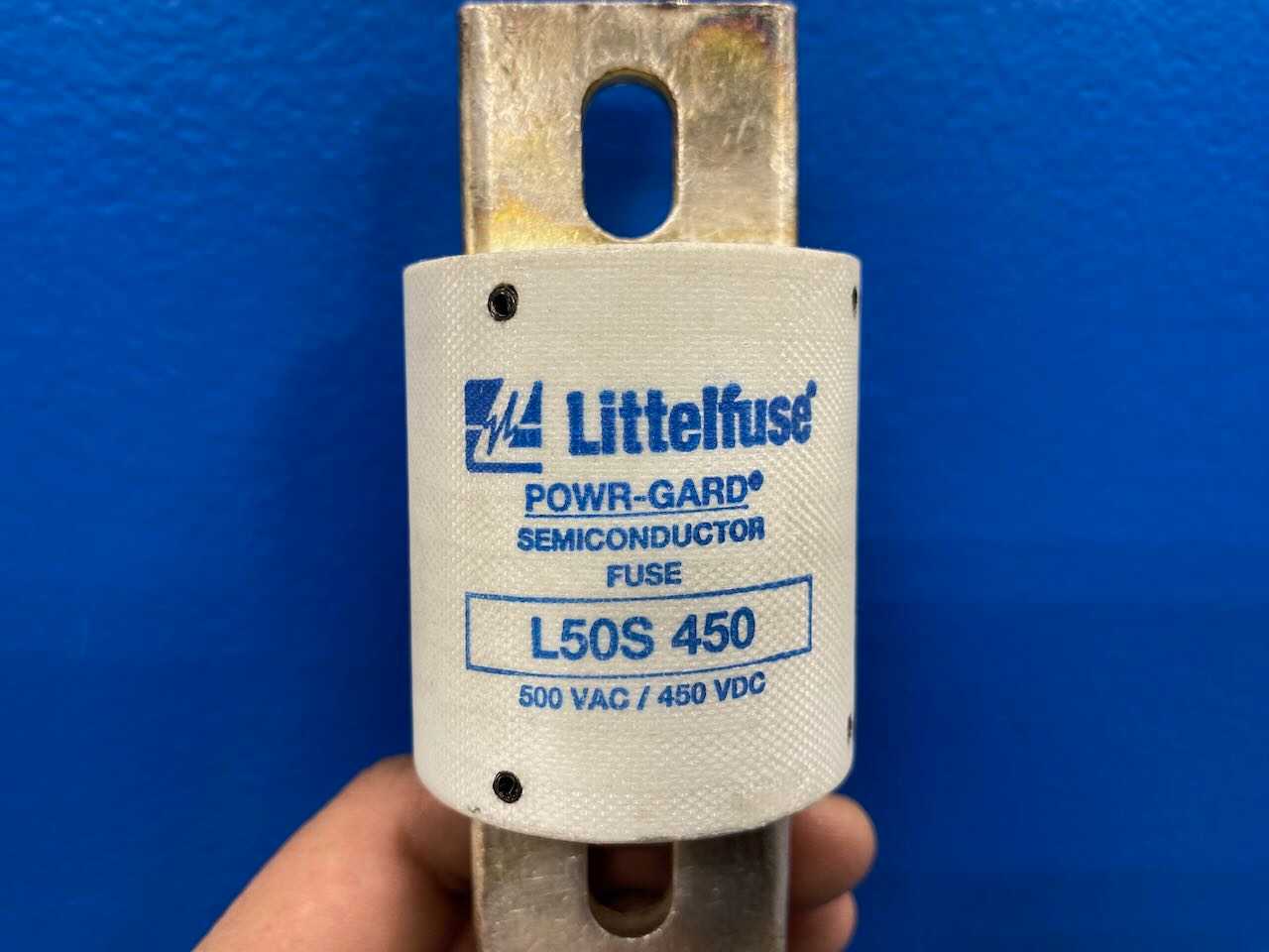 Littelfuse L50S450 450 Amp POWR-GARD Semiconductor Fuse 500VAC / 450VDC