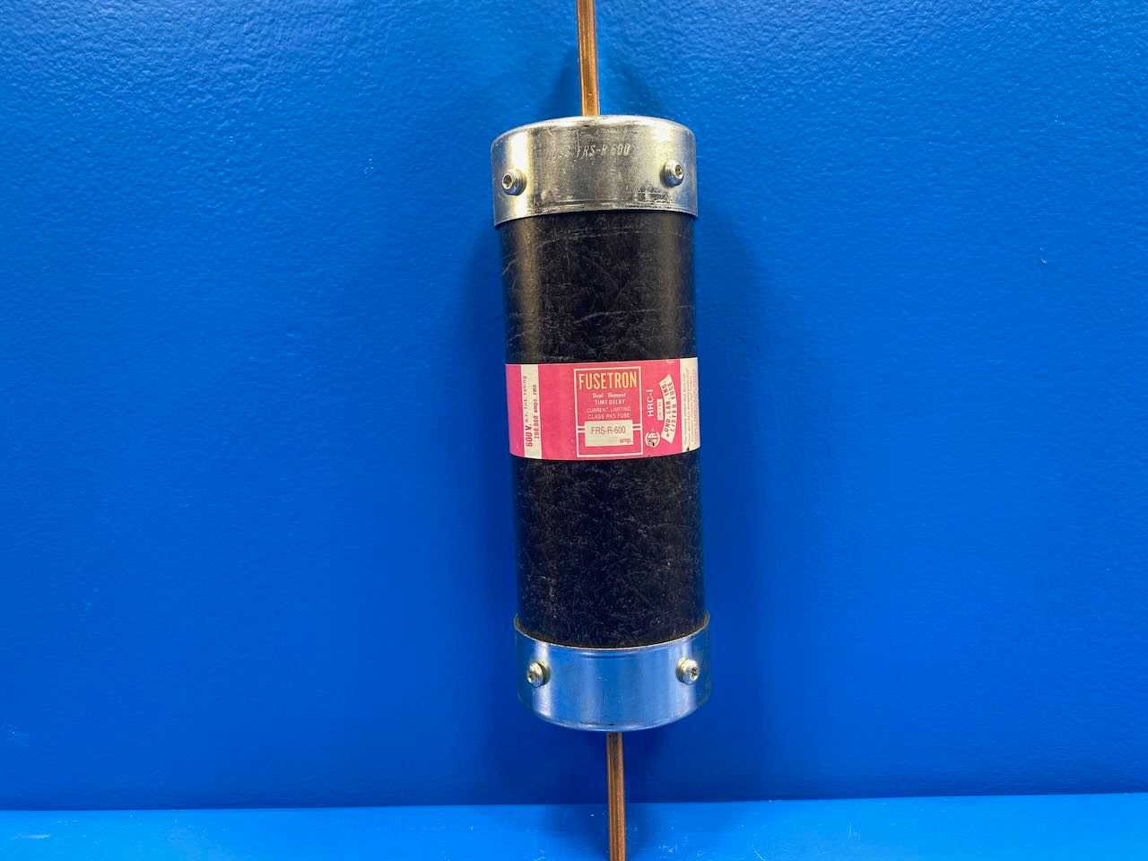 Cooper Bussmann FRS-R-600 600 Amp Dual-Element Time Delay Fuse Fusetron Class RK5 Fuse HRC-I