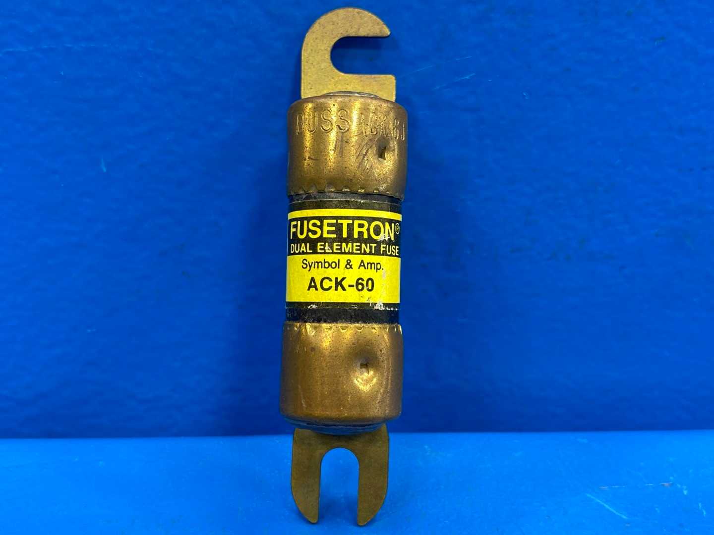 Cooper Bussmann ACK-60 Fusetron Dual Element Fuse