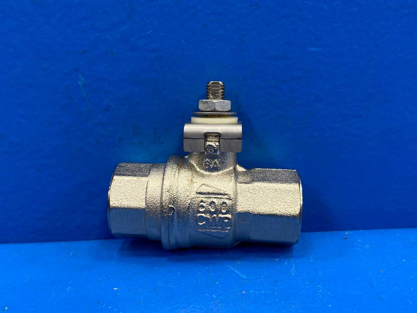 Bradley Horizontal Stay Open Valve 1/2" 600 CWP No Lever 1/2" No