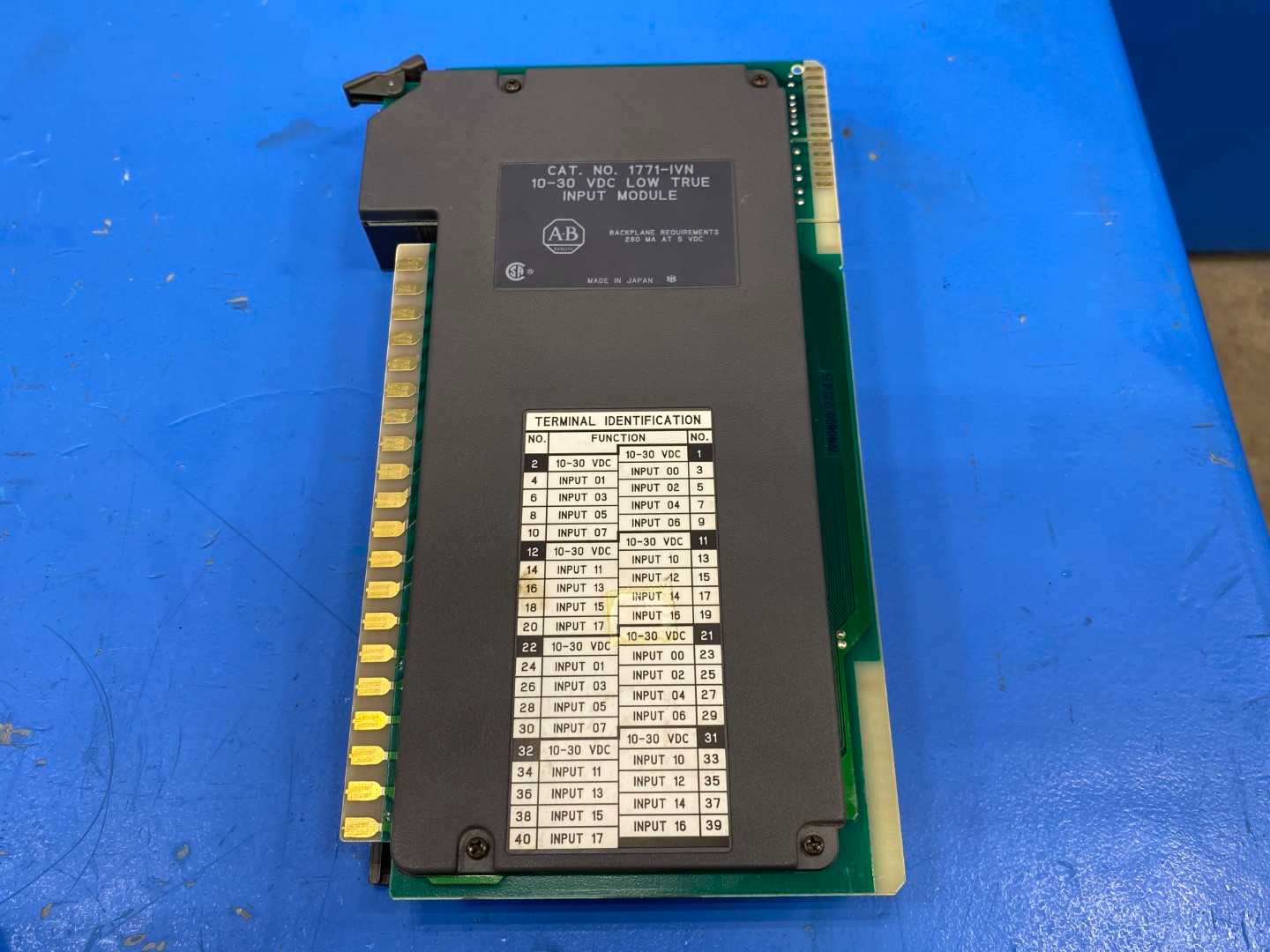 Allen-Bradley 1771-IVN 10 to 30 VDC Low True Input Module