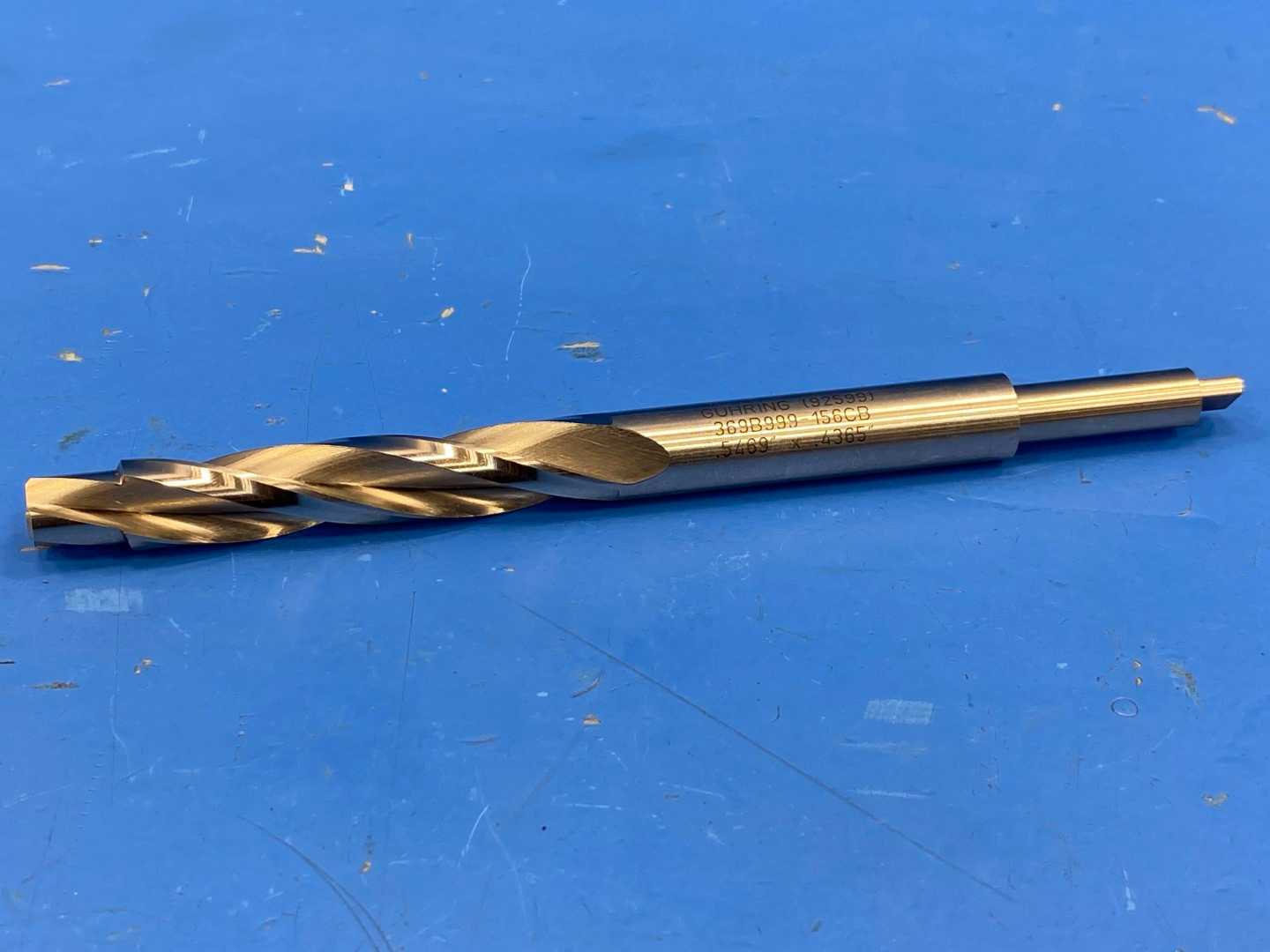 Guhring spiral Reamer .5469"x 4365"  (92599)