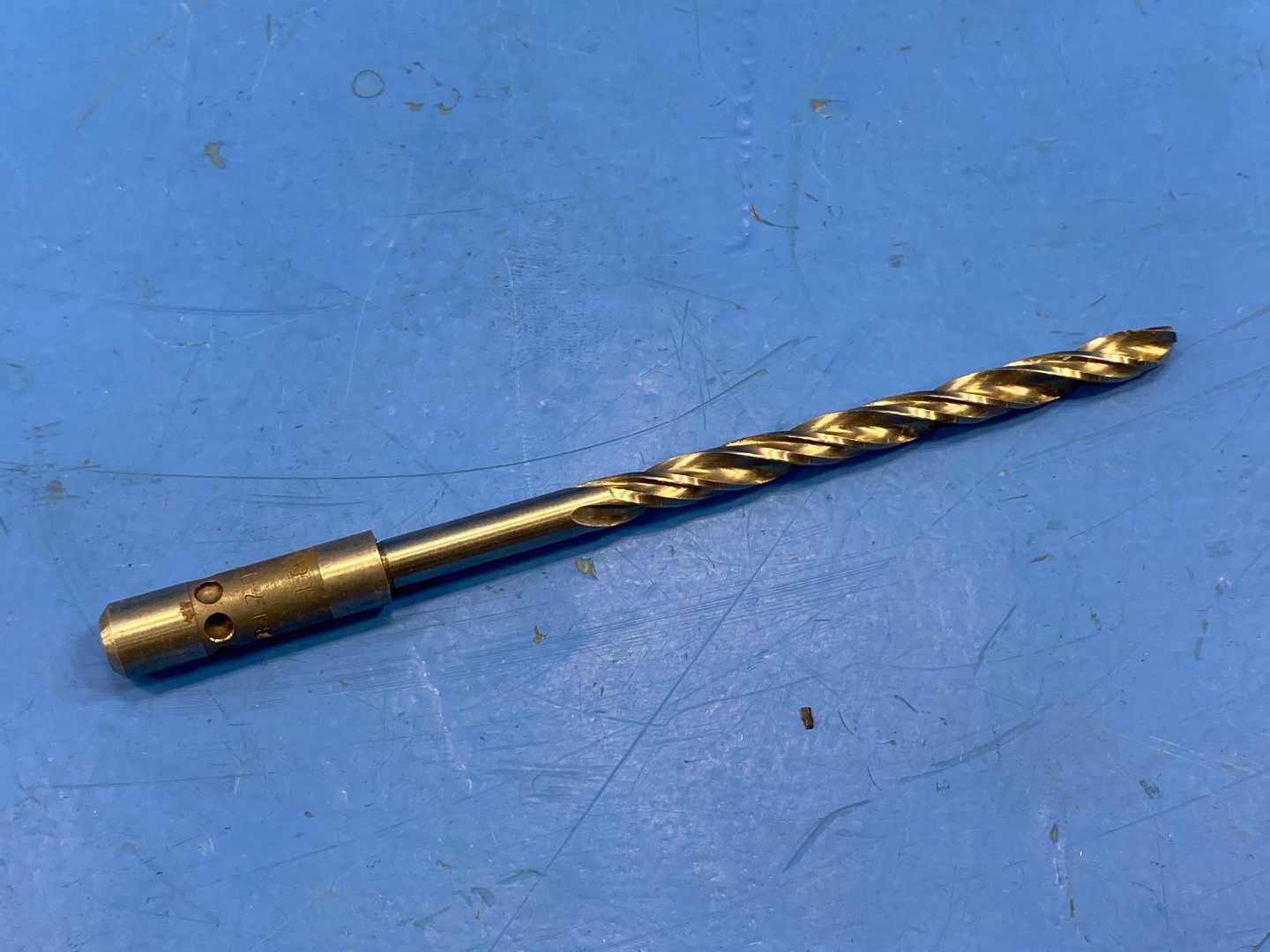 0 .1840" Parabolic Taper Length Cobalt Jobber Drill Bit 4-3/4" Long Reamer