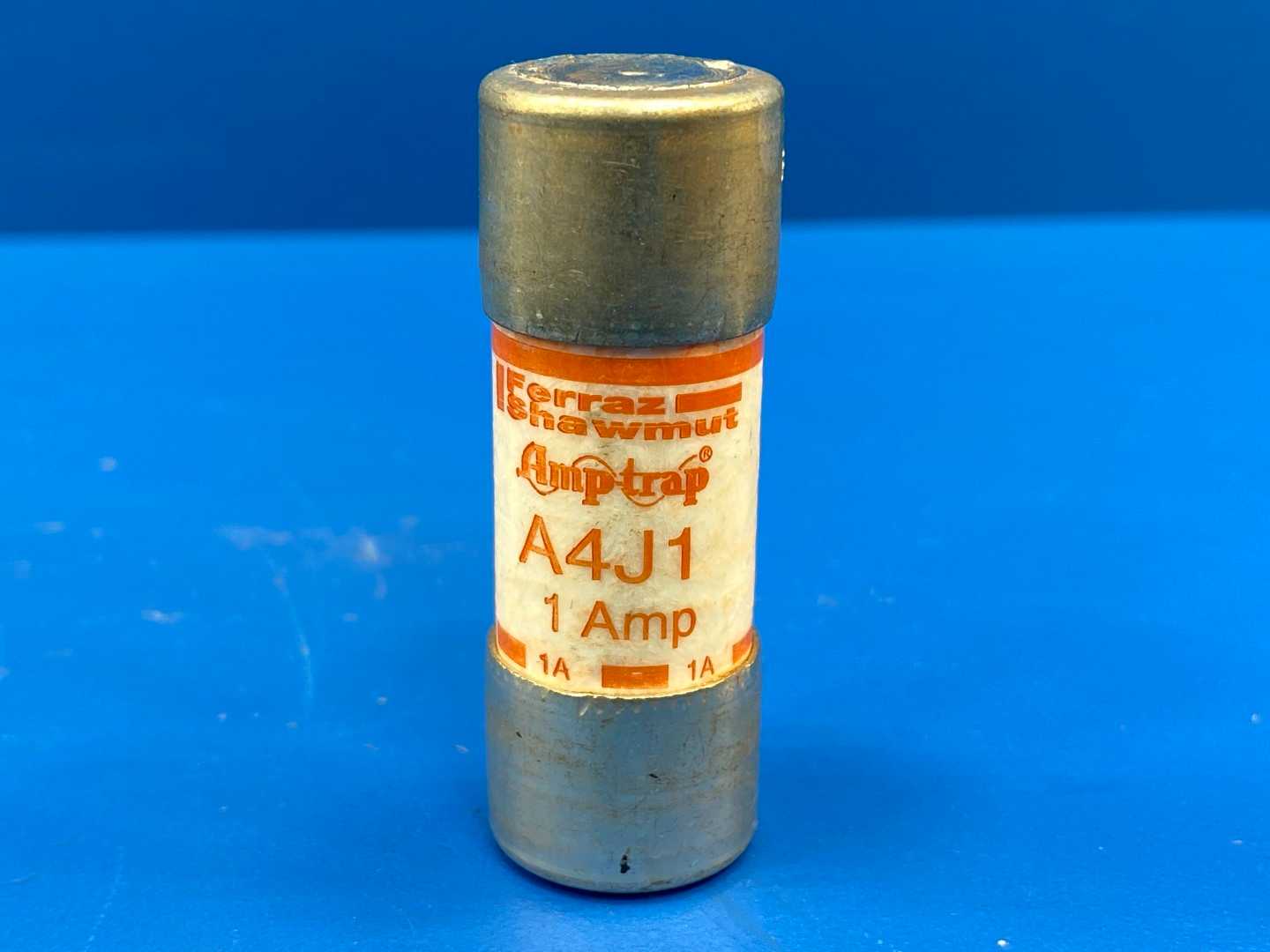 Mersen A4J1 1 Amp Class J Fast-Acting Fuse 600VAC 300VDC Amp-Trap Industrial