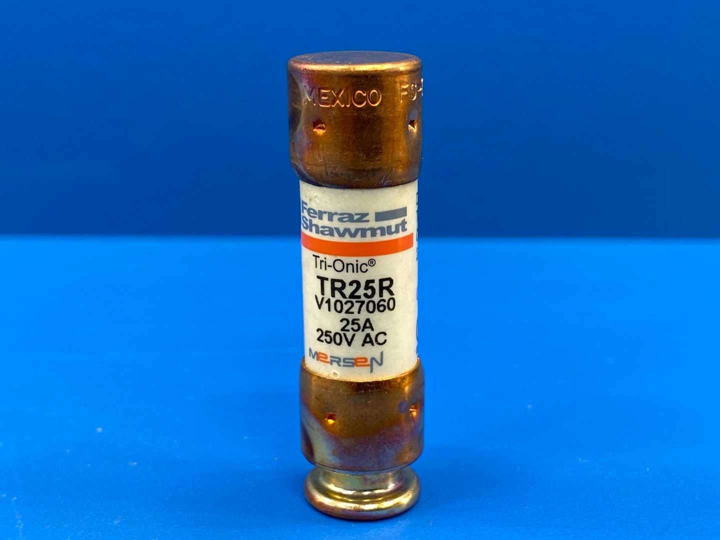 Mersen TR25R Ferraz Shawmut Tri-Onic , 25A, 250V, Class RK5 Fuse