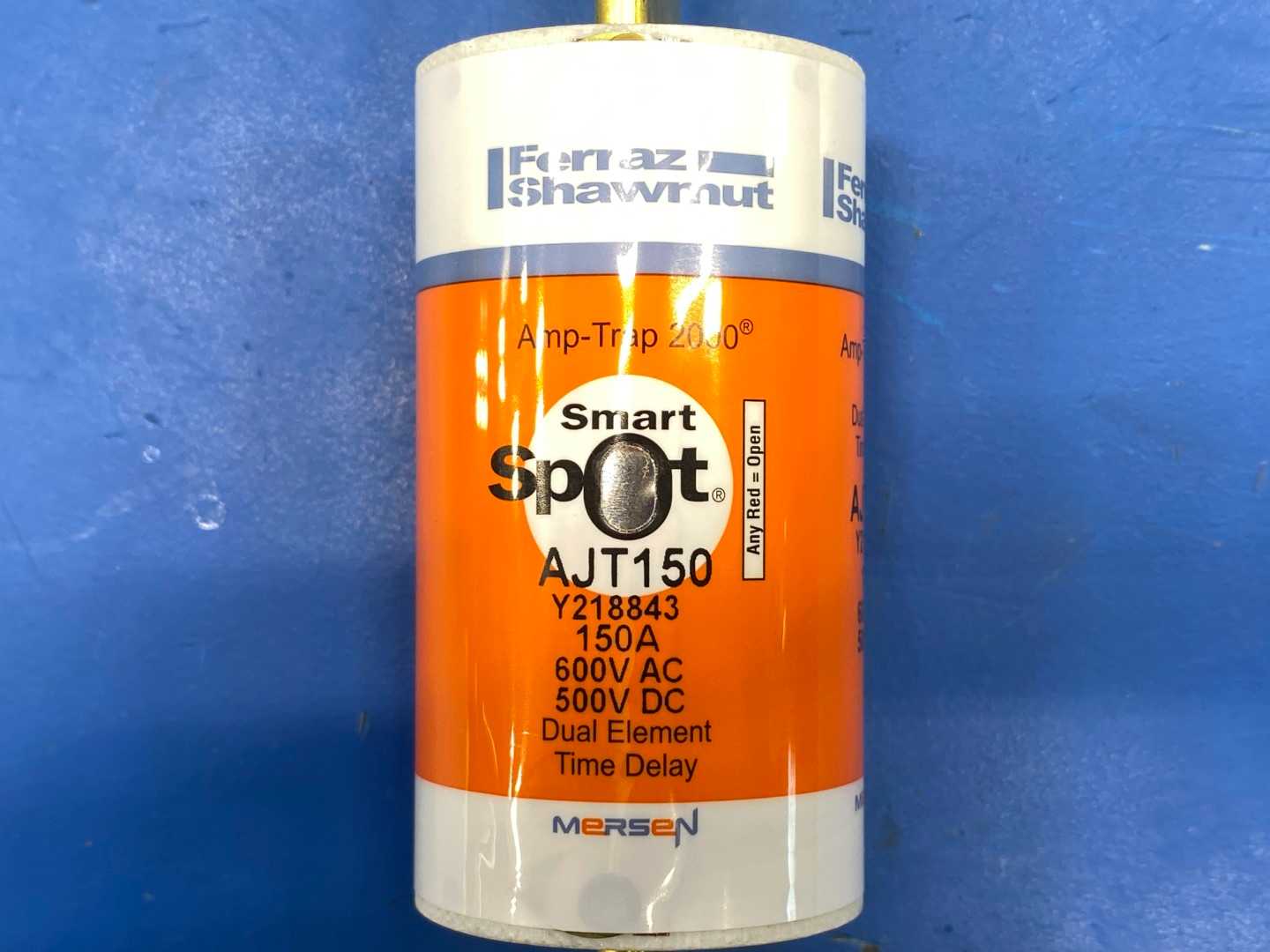 Mersen AJT150 150 Amp Ferraz Shawmut / Smart Spot Fuse 600VAC/500VDC