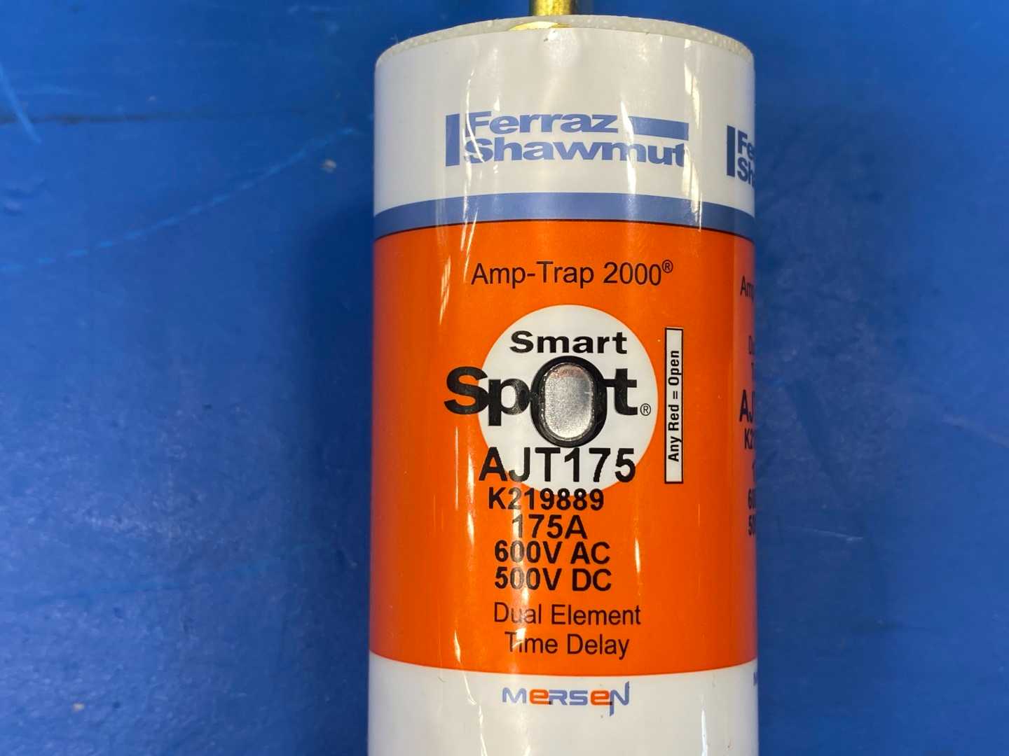 Ferraz Shawmut Amp-Trap 2000 AJT175, 175A, 600V, Class J Fuse 