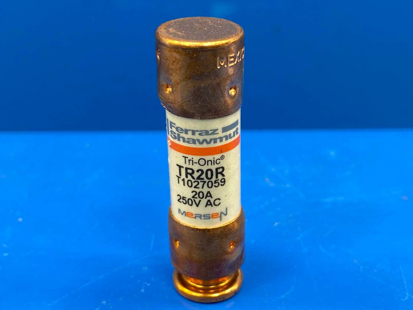 Mersen TR20R Ferraz Shawmut Tri-Onic , 20A, 250V, Class RK5 Fuse