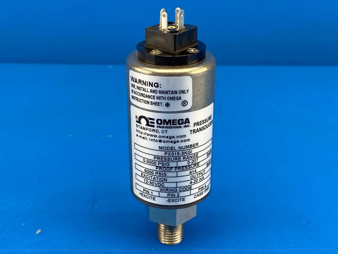 Omega PX315-3KGI Pressure Transducer/Sensor