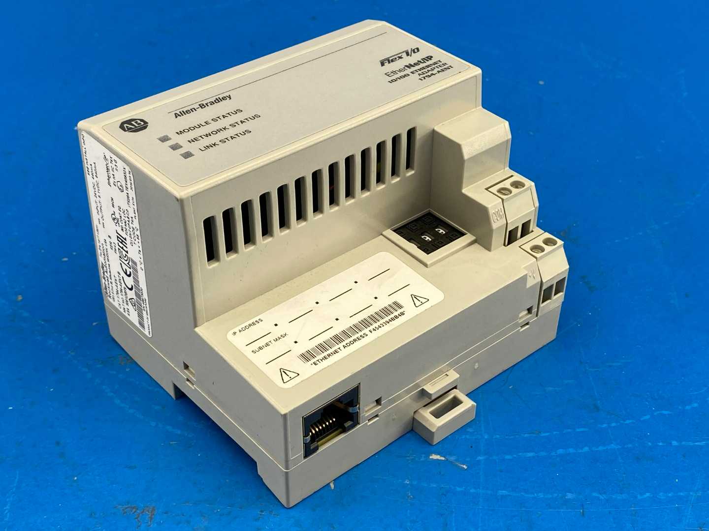 Allen-Bradley 1794-AENT Allen Bradley Flex I/O Ethernet/IP Adapter 24VDC Series B