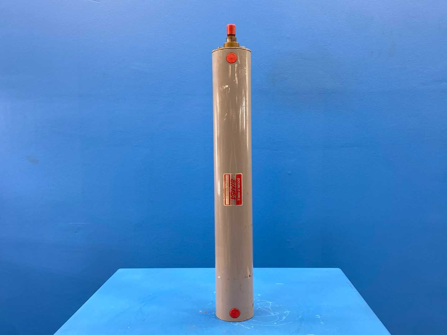 Bimba DWC-8321-2 Double-Wall Pneumatic Cylinder 0.75" Bore 21"Stroke 200PSI