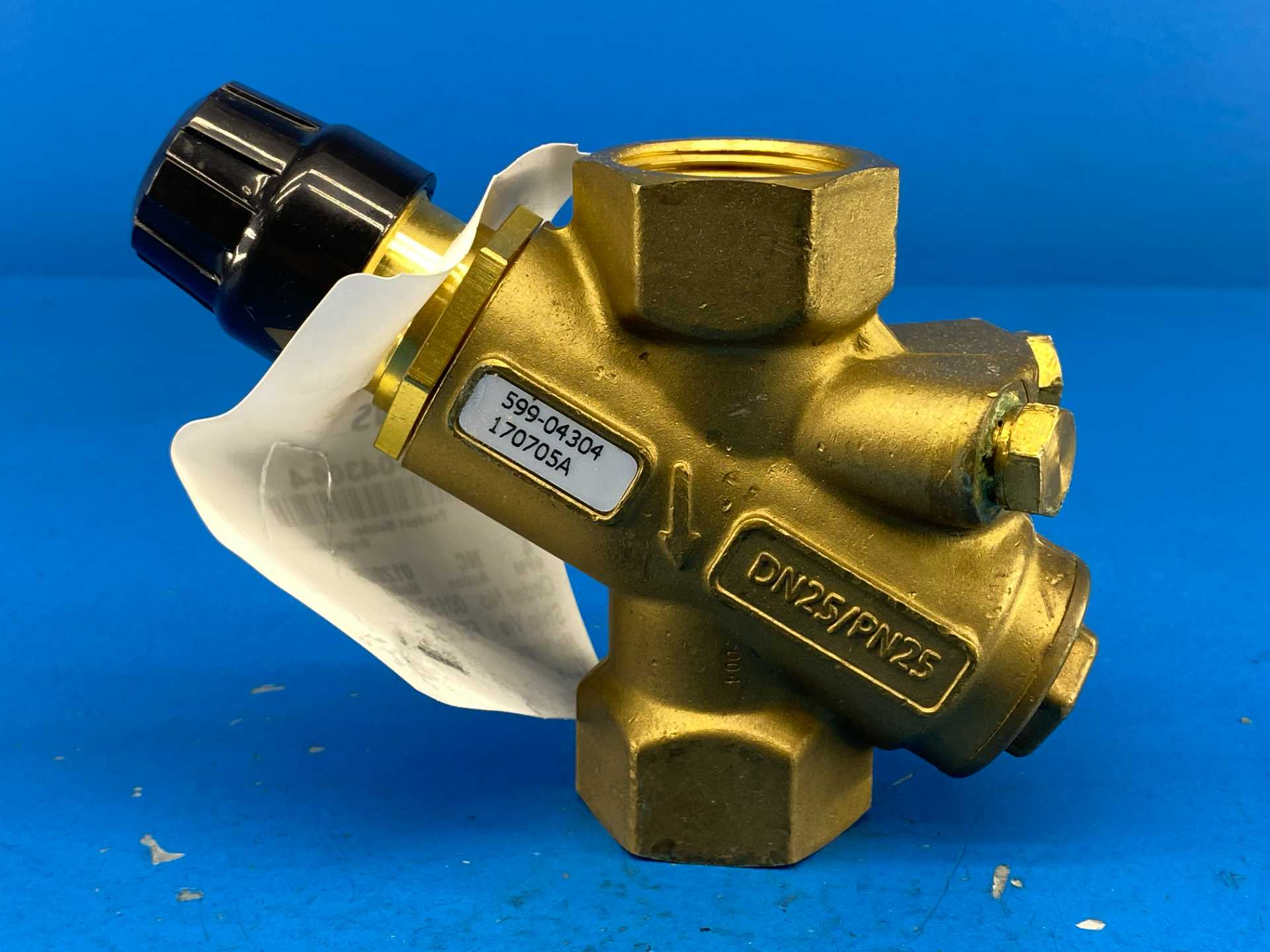 Siemens 599-04304-4 Series 599 1" Pressure Independent Control Valve (PICV) 4GPM NC