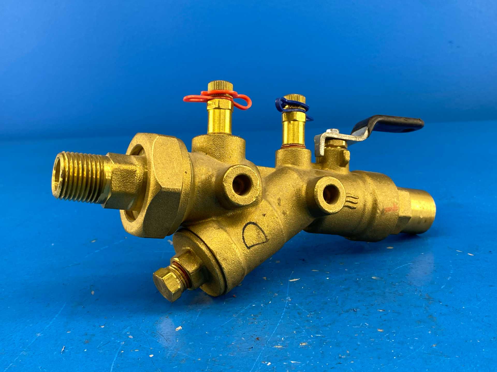 IMI Flow Design AC075L-050M-4.00GPM AC Auto Balancing Valve 3/4" S x 1/2" M Brass 400 WOG PN25 4.00 GPM