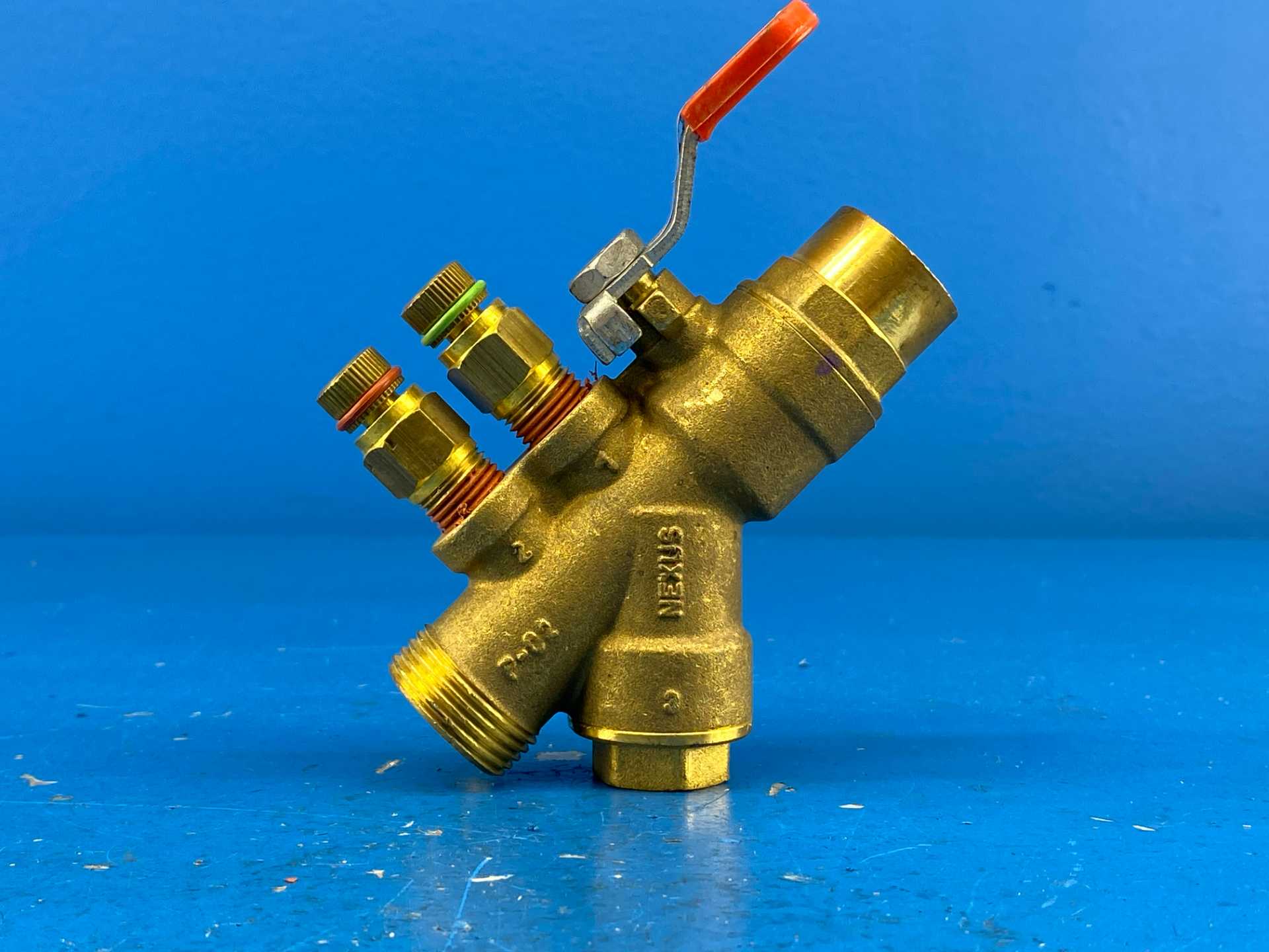 Nexus Valve, Inc. UM-075LS-050M-020-N 3/4"LS x 1/2"M 2GPM Automatic Flow Control Ball Valve UltraMatic 600WOG PN40