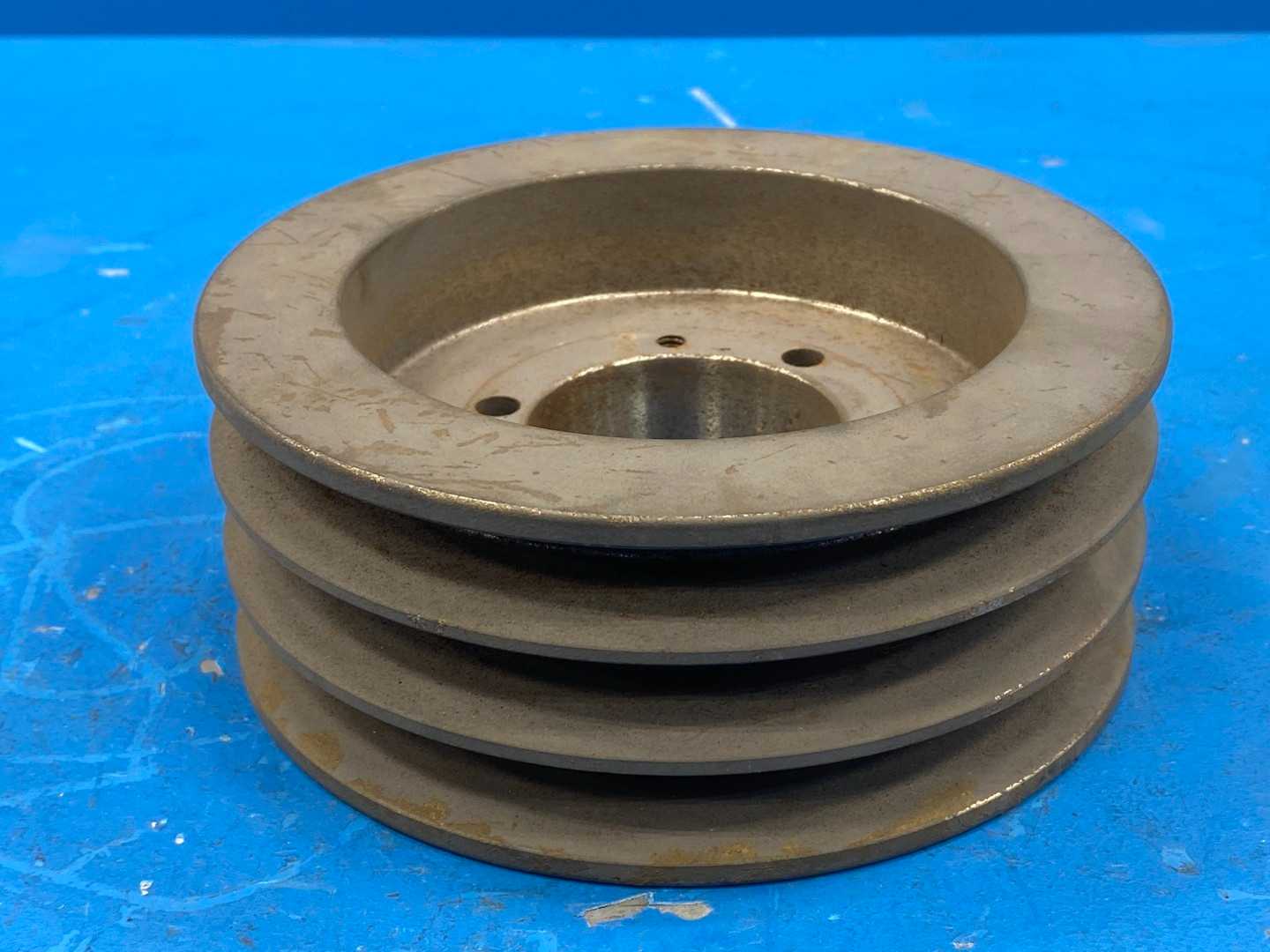 Browning 3B60SD V-Belt Pulley - A, B Belt Section, 3 Groove, Bushing Required Bore Size, 6.350 O.D.