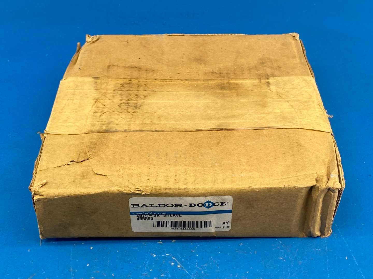 Dodge 2B74-SK (455595) V-Belt Pulley A,B Belt section. 2 Groove Bushing Required Bore Size, 7.75" OD