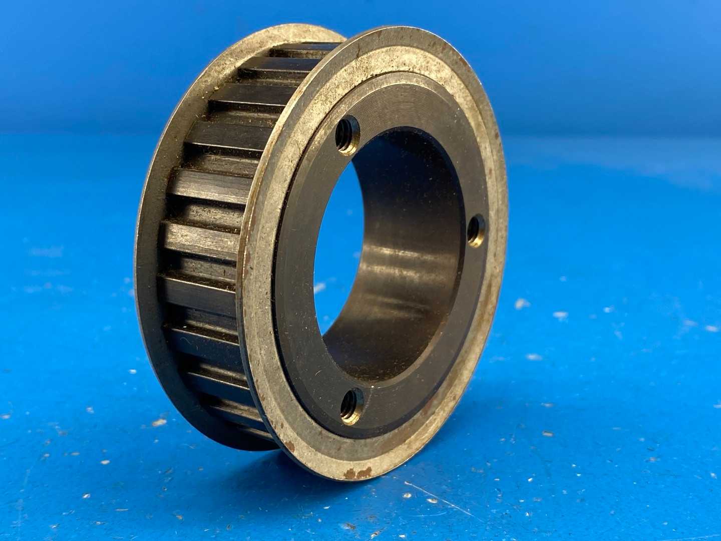 Martin Sprocket & Gear 26L075 SH Timing Belt Pulley Bushing Bore Range 1/2-1-11/16" Belt Pitch 0.375" O.D. 3.328"