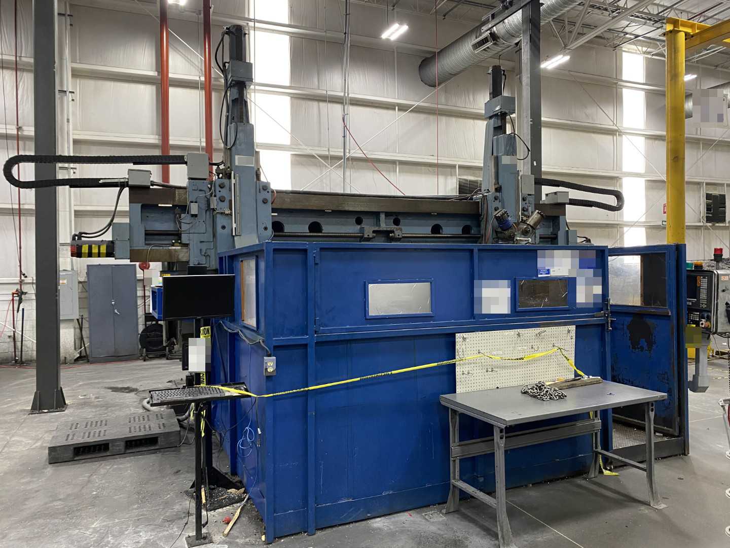 Farrel Birmingham E-7134-1 Twin Vertical Turret Lathe GE Fanuc Series 16-T PARTS UNIT