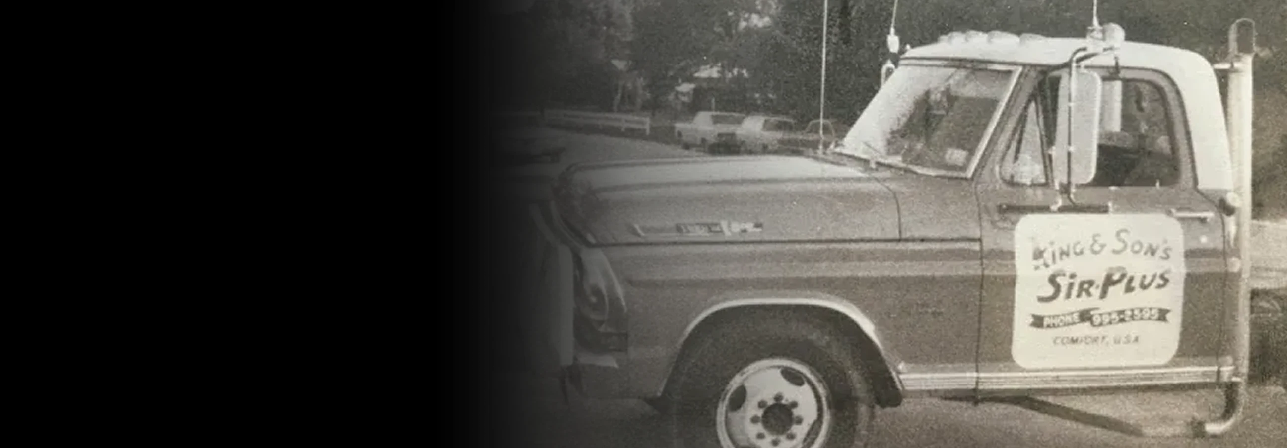 King Surplus vintage truck